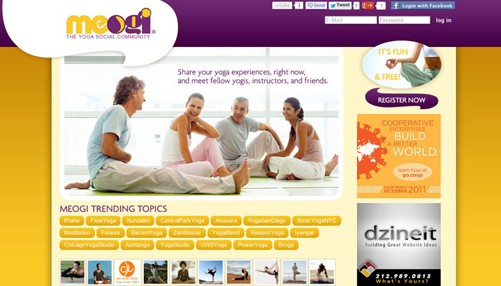 yogo website design